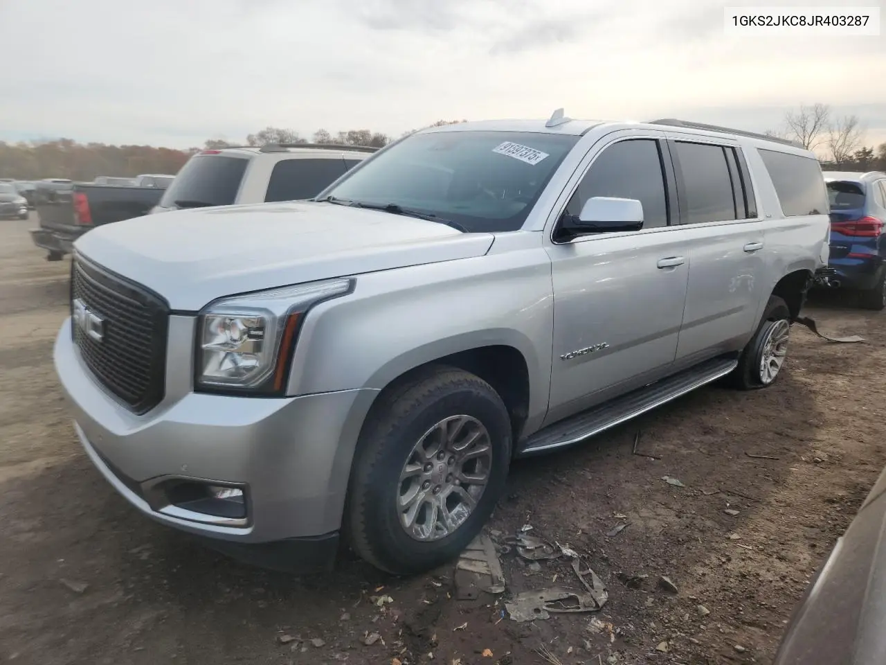 1GKS2JKC8JR403287 2018 GMC Yukon Xl K1500 Slt