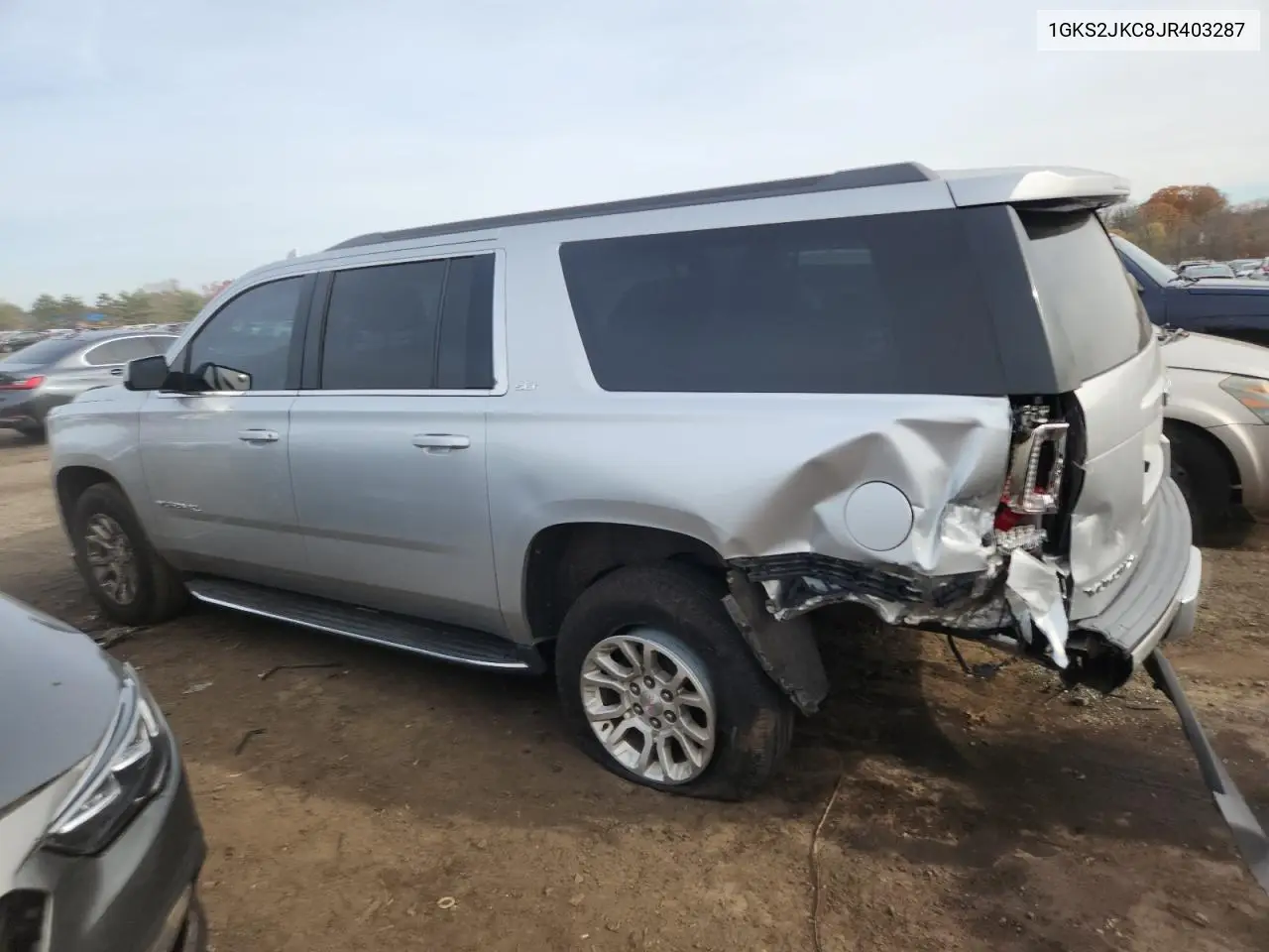 1GKS2JKC8JR403287 2018 GMC Yukon Xl K1500 Slt