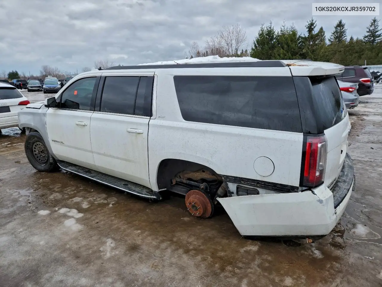 1GKS2GKCXJR359702 2018 GMC Yukon Xl K1500 Slt
