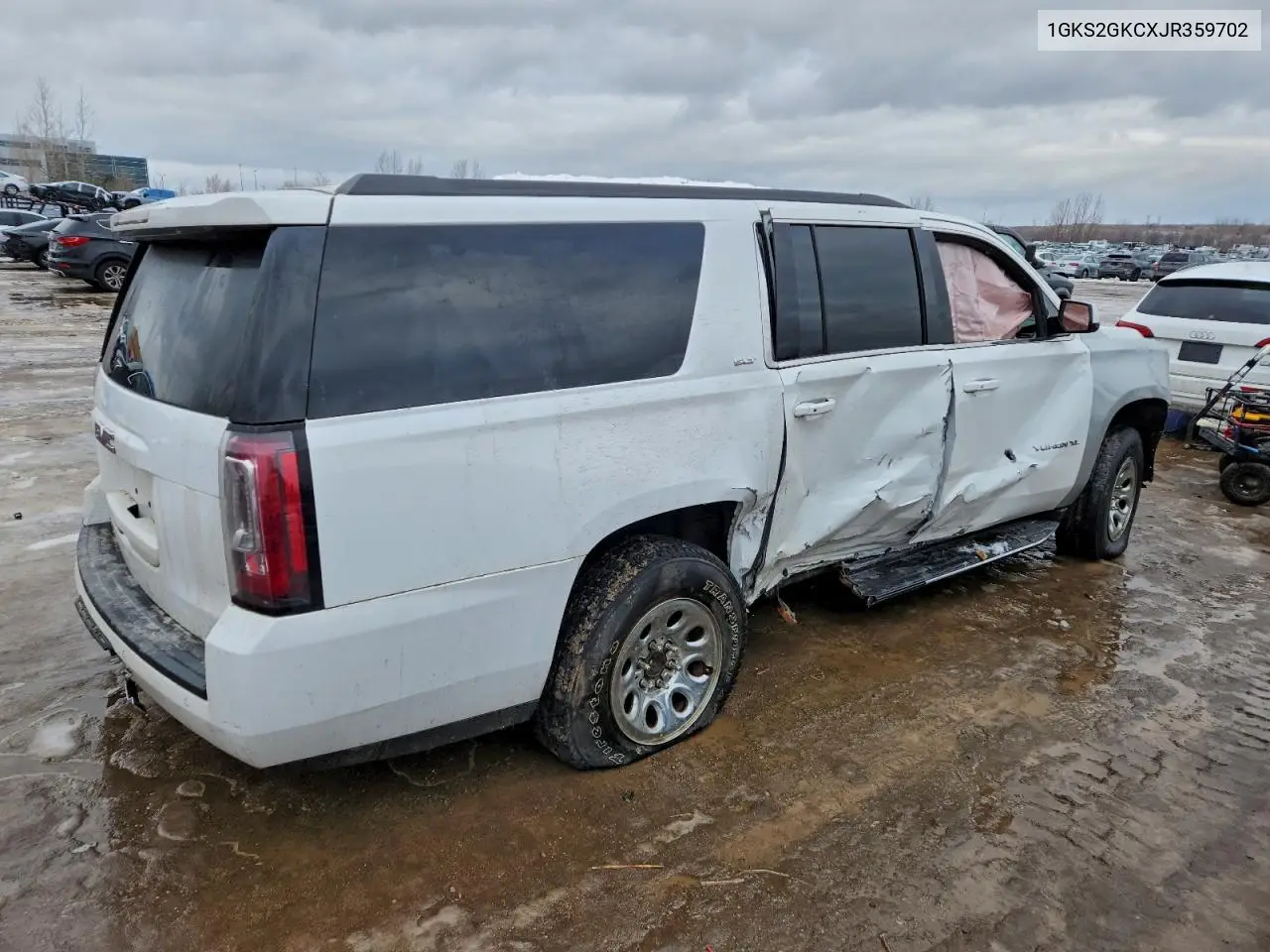 1GKS2GKCXJR359702 2018 GMC Yukon Xl K1500 Slt