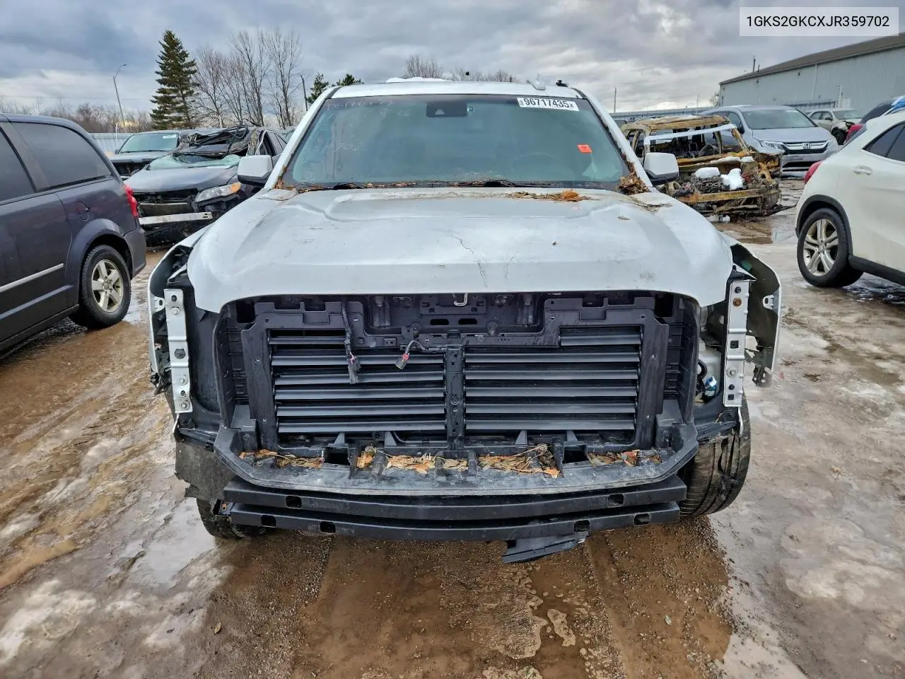 1GKS2GKCXJR359702 2018 GMC Yukon Xl K1500 Slt