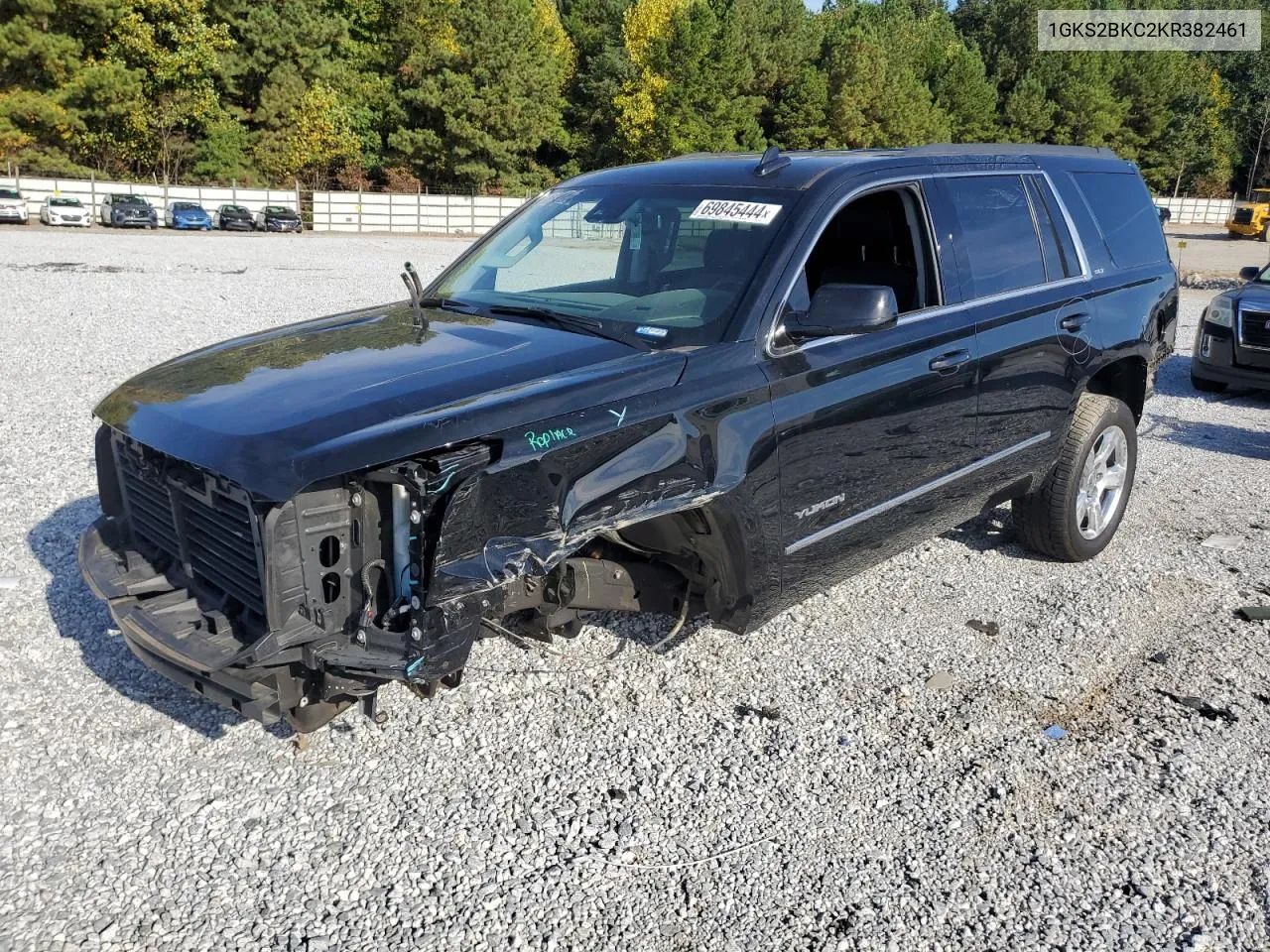 2019 GMC Yukon Slt VIN: 1GKS2BKC2KR382461 Lot: 69845444