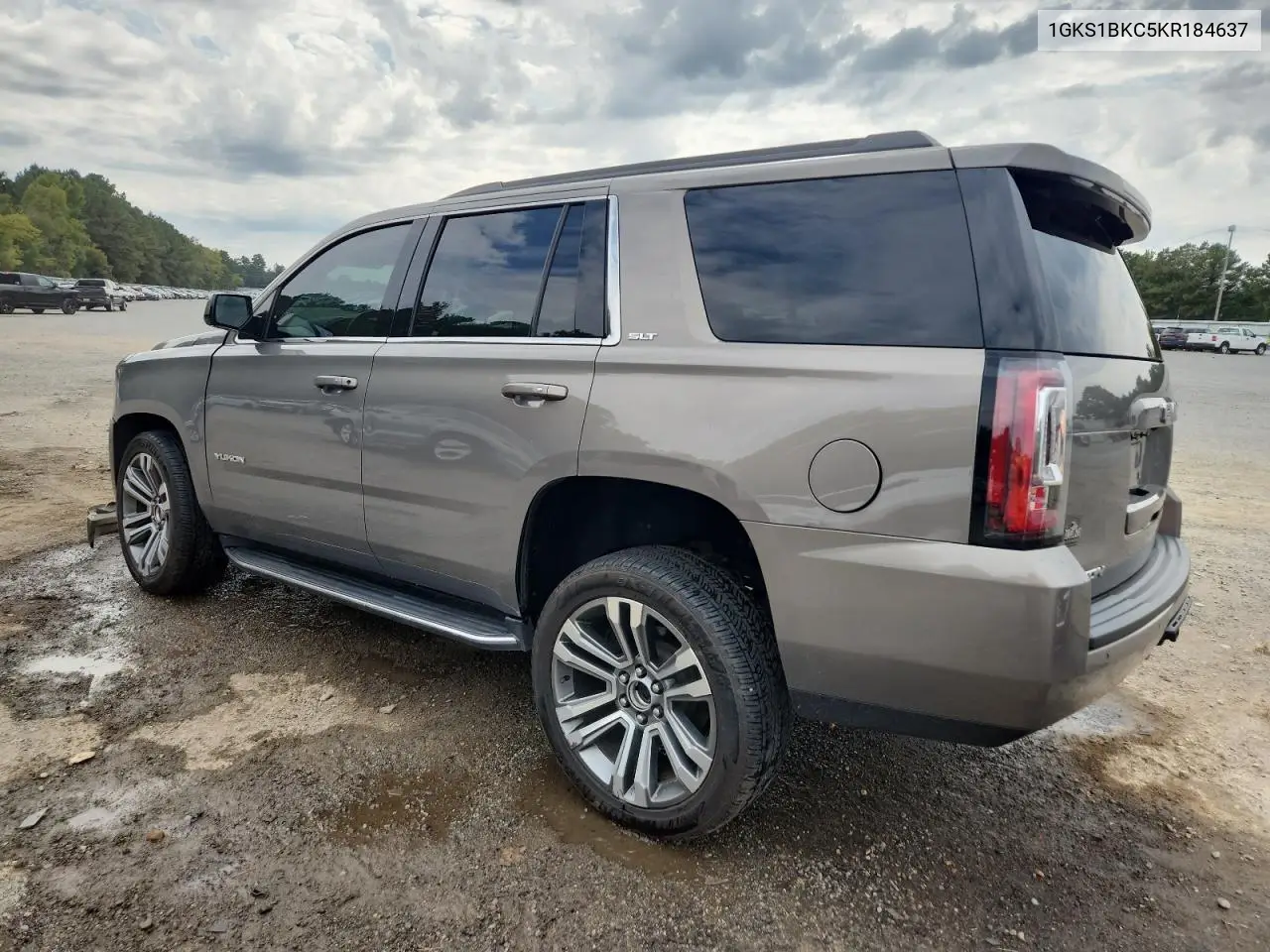 1GKS1BKC5KR184637 2019 GMC Yukon Slt