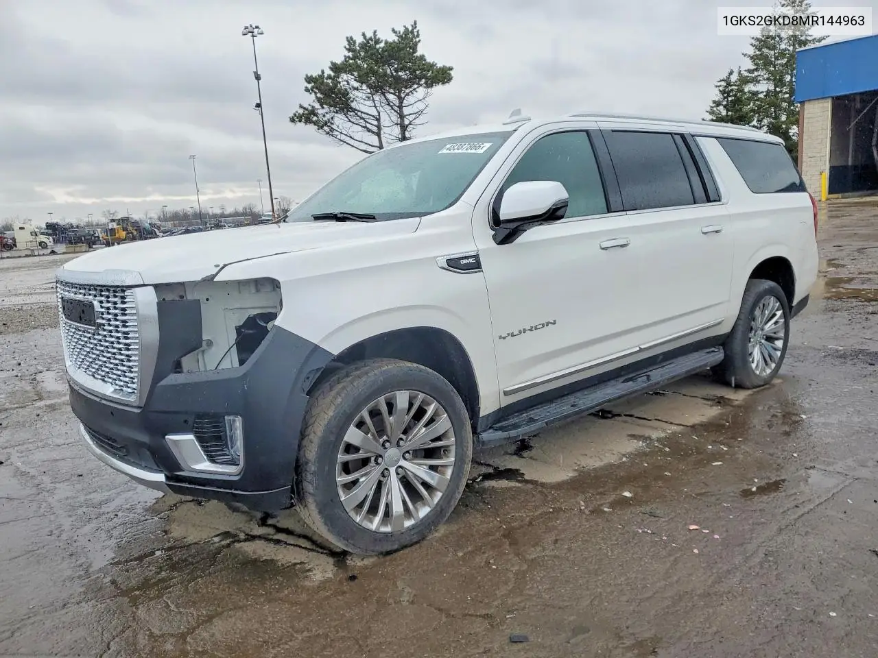 1GKS2GKD8MR144963 2021 GMC Yukon Xl K1500 Slt