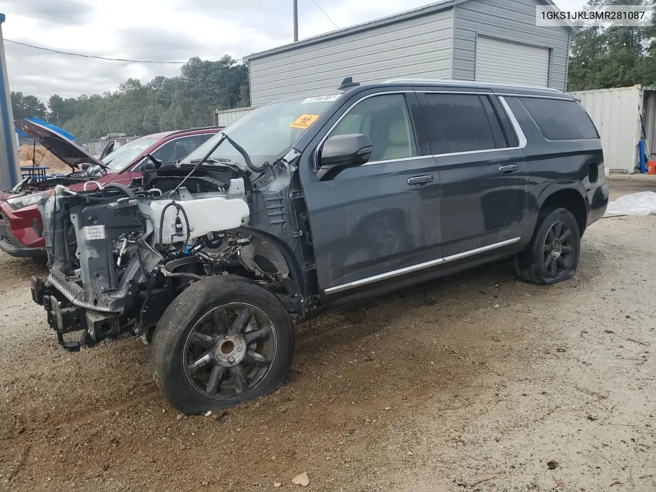 1GKS1JKL3MR281087 2021 GMC Yukon Xl Denali