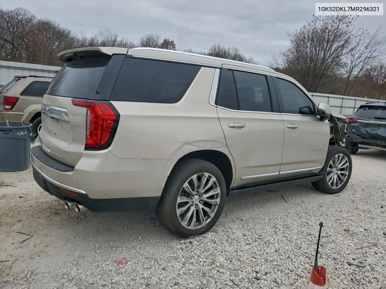 1GKS2DKL7MR296321 2021 GMC Yukon Denali