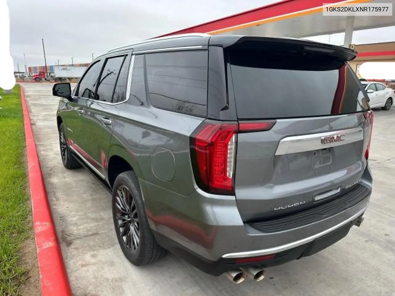 2022 GMC Yukon Denali VIN: 1GKS2DKLXNR175977 Lot: 43671655