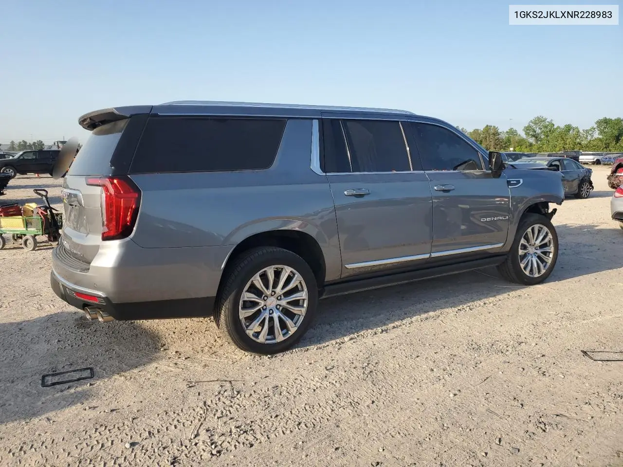 2022 GMC Yukon Xl Denali VIN: 1GKS2JKLXNR228983 Lot: 49653365