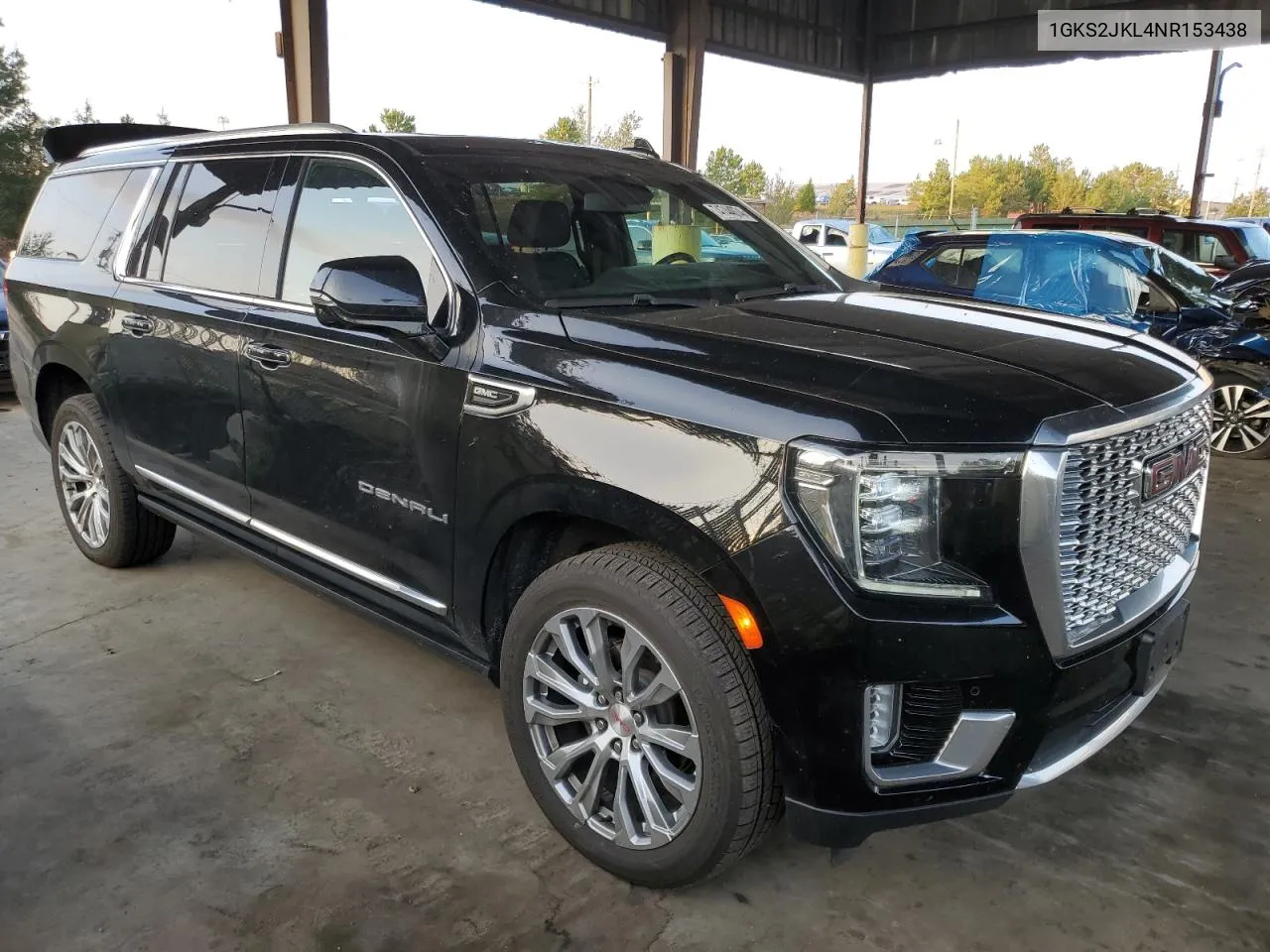 2022 GMC Yukon Xl Denali VIN: 1GKS2JKL4NR153438 Lot: 74744074