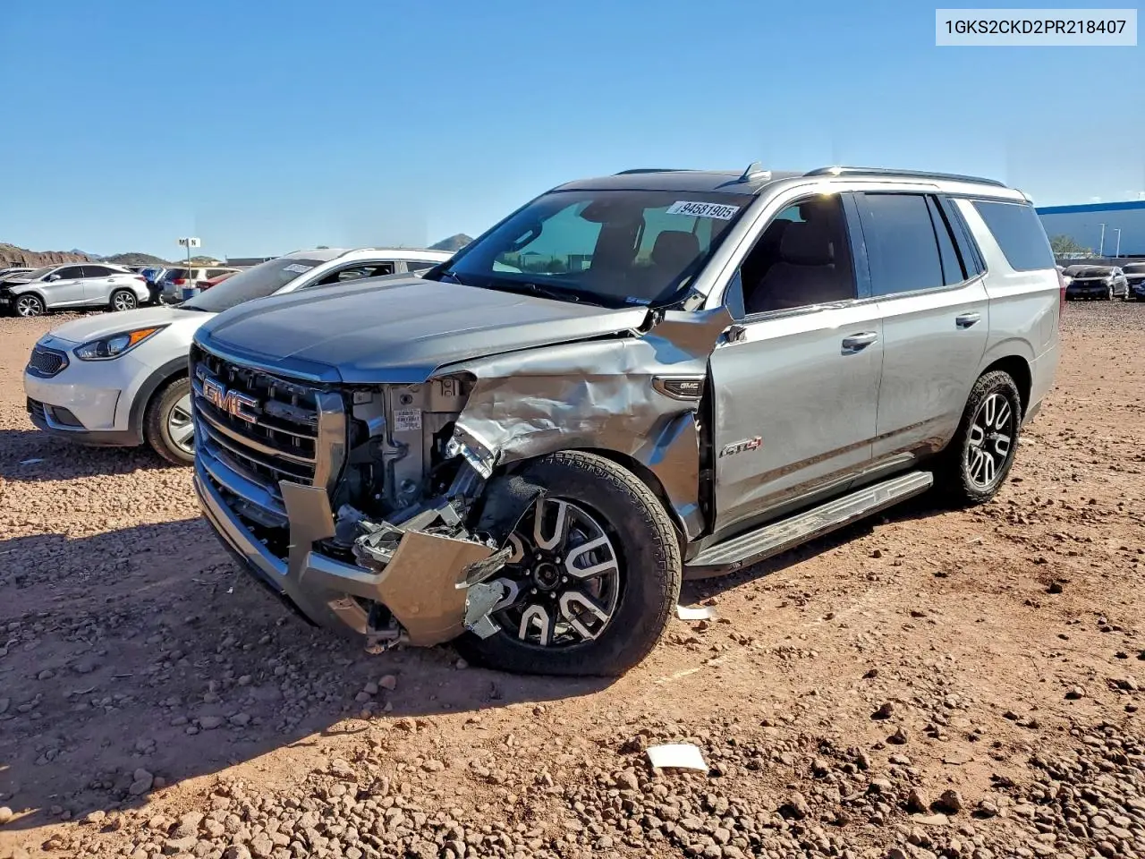 1GKS2CKD2PR218407 2023 GMC Yukon At4