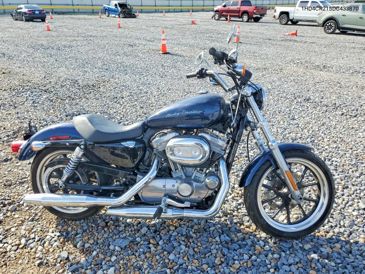 2013 Harley-Davidson Xl883 Superlow VIN: 1HD4CR215DC433870 Lot: 55891536