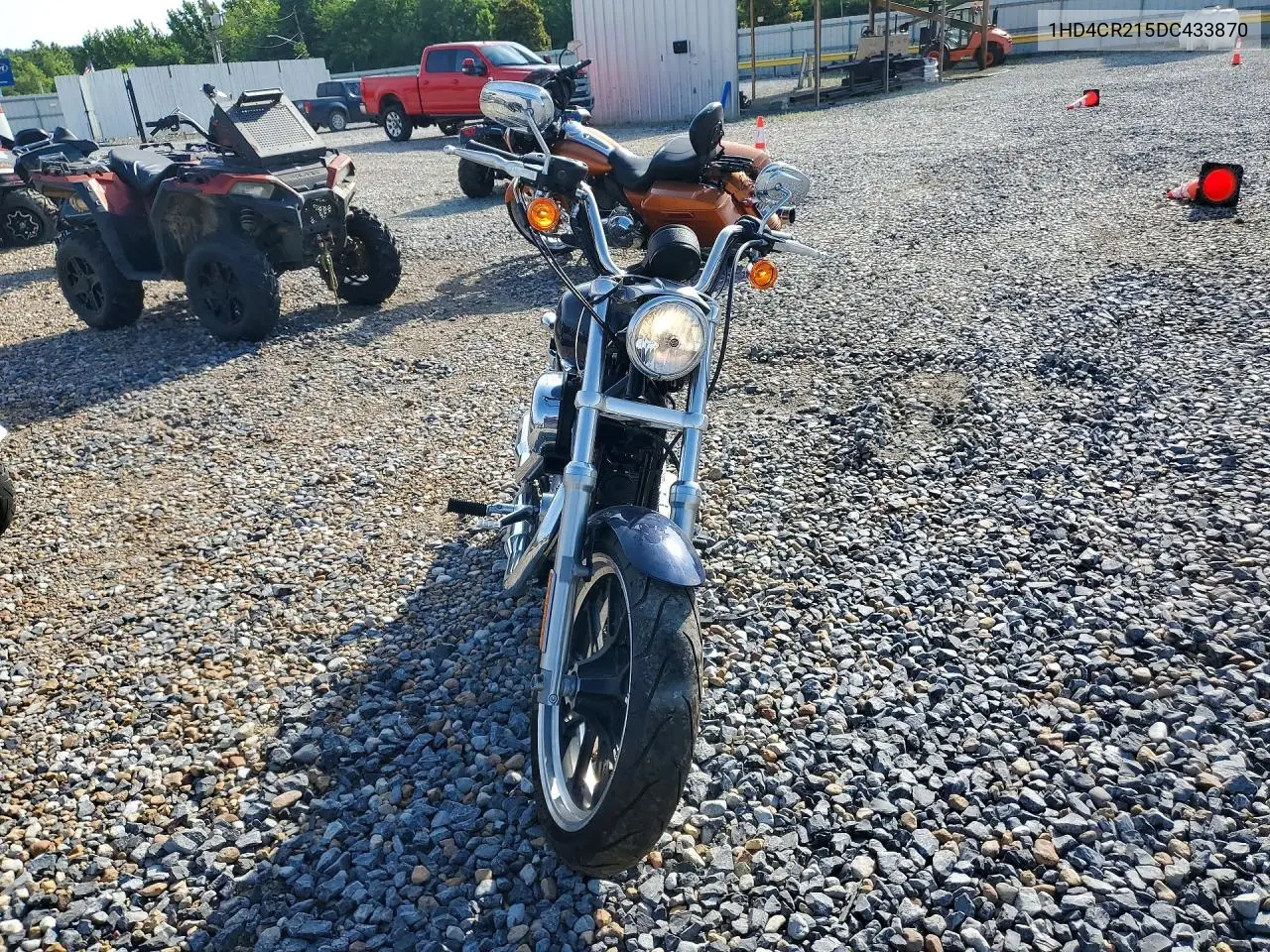 2013 Harley-Davidson Xl883 Superlow VIN: 1HD4CR215DC433870 Lot: 55891536