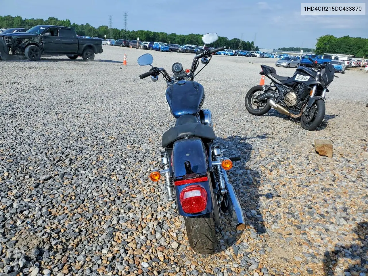 2013 Harley-Davidson Xl883 Superlow VIN: 1HD4CR215DC433870 Lot: 55891536