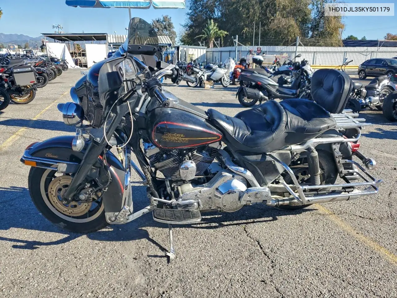 1HD1DJL35KY501179 1989 Harley-Davidson Flht Classic