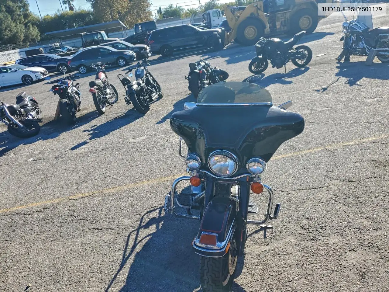 1HD1DJL35KY501179 1989 Harley-Davidson Flht Classic