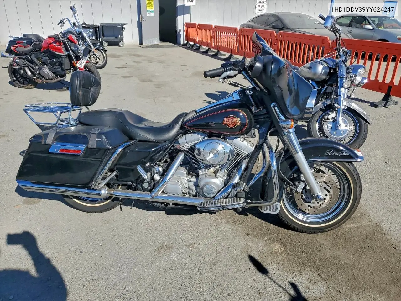 1HD1DDV39YY624247 2000 Harley-Davidson Flht