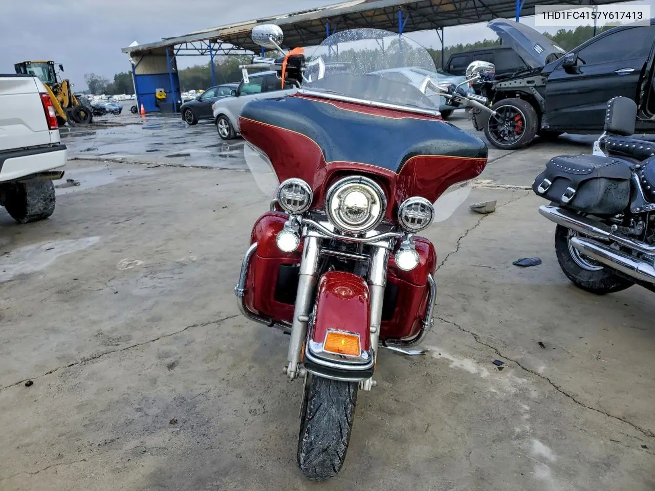 1HD1FC4157Y617413 2007 Harley-Davidson Flhtcui