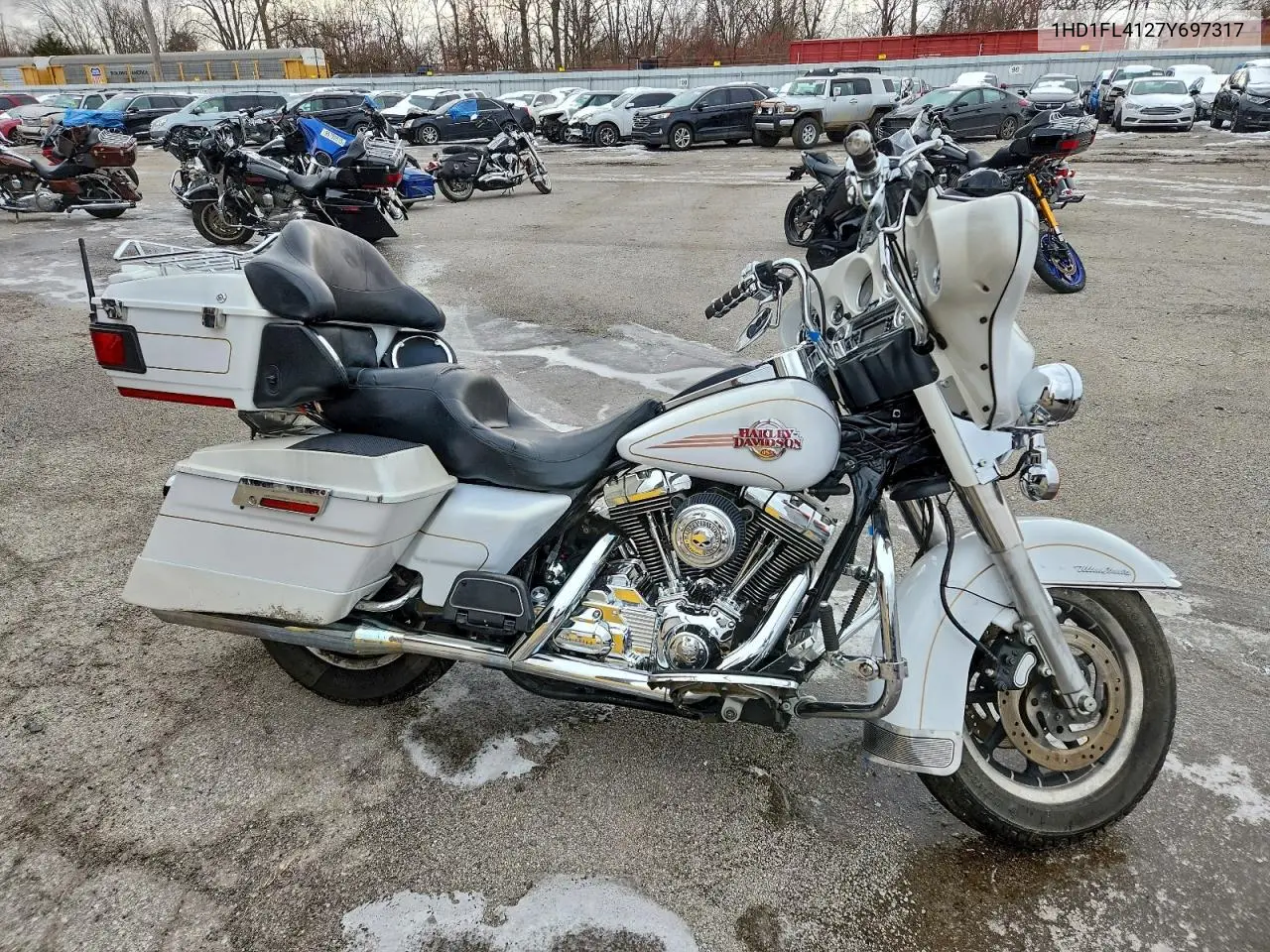 1HD1FL4127Y697317 2007 Harley-Davidson Fltc Ultra Shrine
