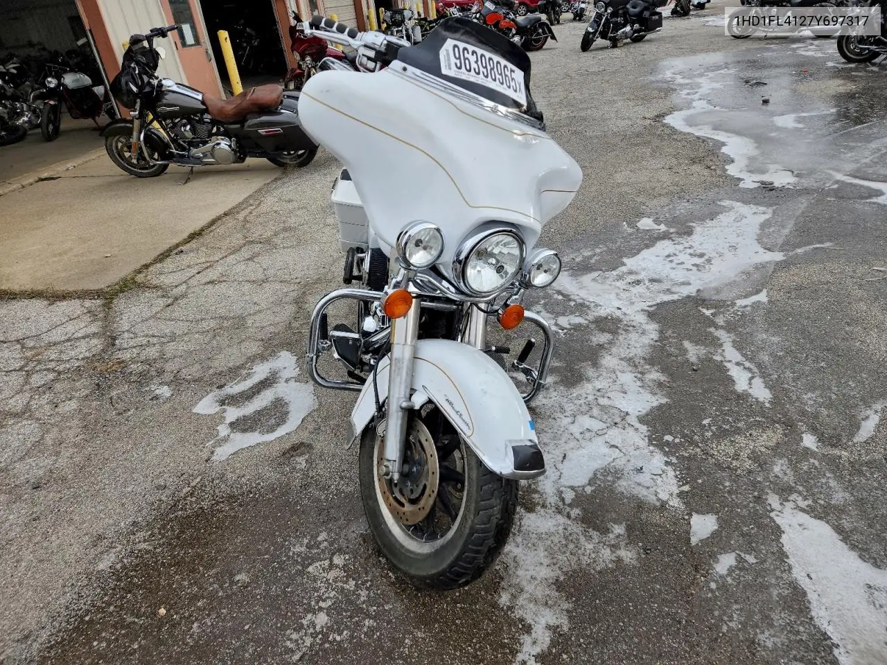 1HD1FL4127Y697317 2007 Harley-Davidson Fltc Ultra Shrine