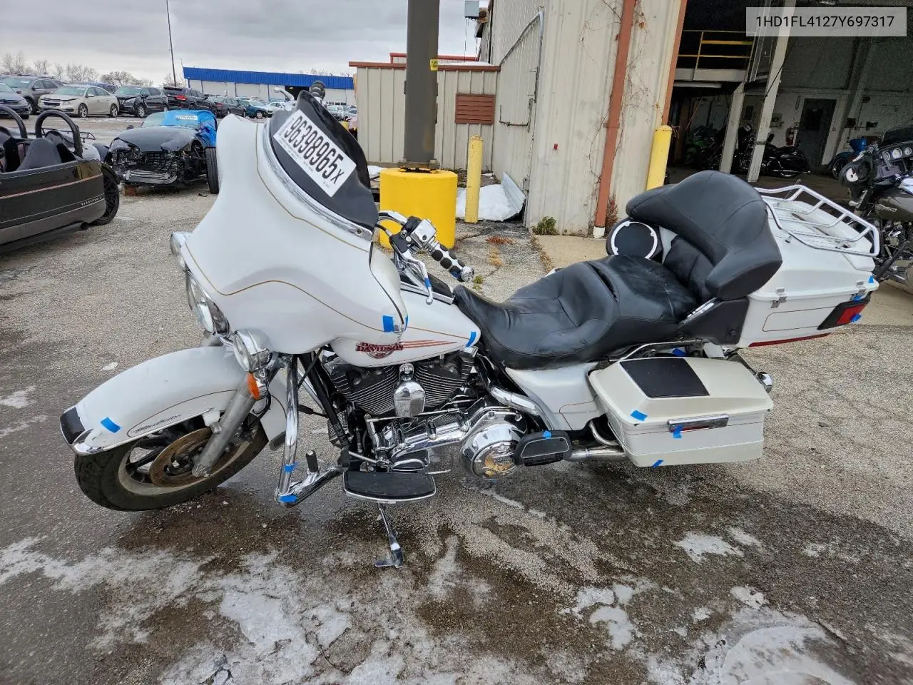 1HD1FL4127Y697317 2007 Harley-Davidson Fltc Ultra Shrine