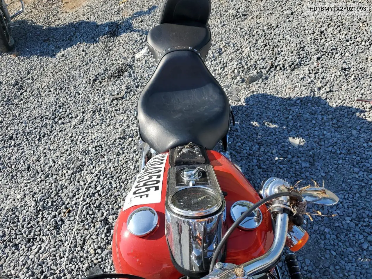 1HD1BMY1X2Y021993 2002 Harley Davidson Flstf 105Th Anniversary Edition
