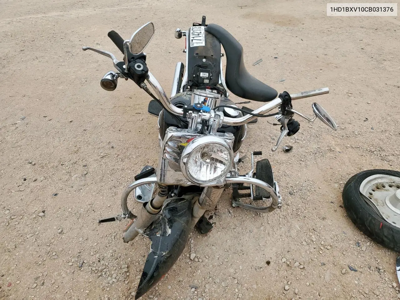 1HD1BXV10CB031376 2012 Harley-Davidson Flstf Fatboy