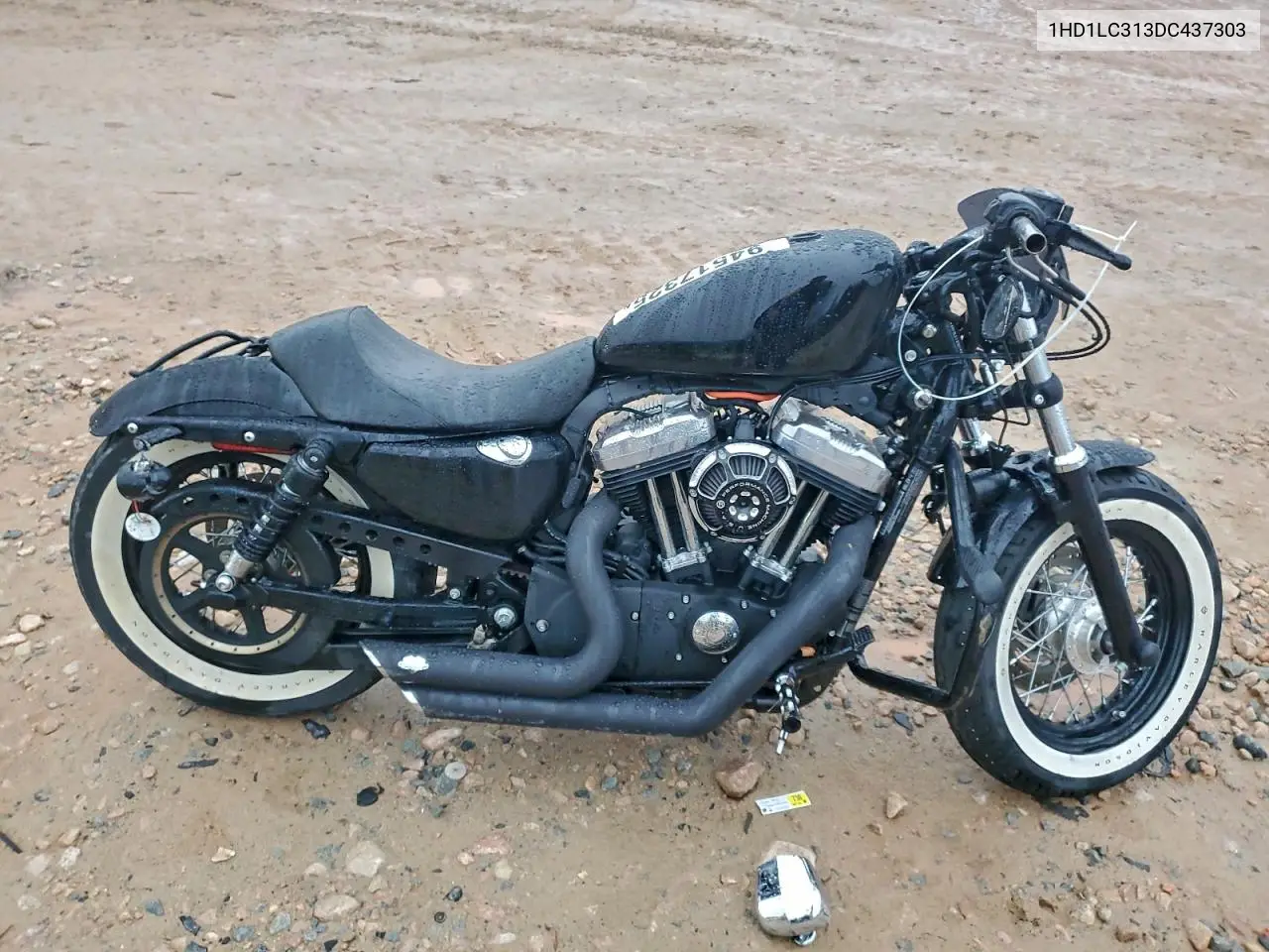 1HD1LC313DC437303 2013 Harley-Davidson Xl1200 Forty-Eight