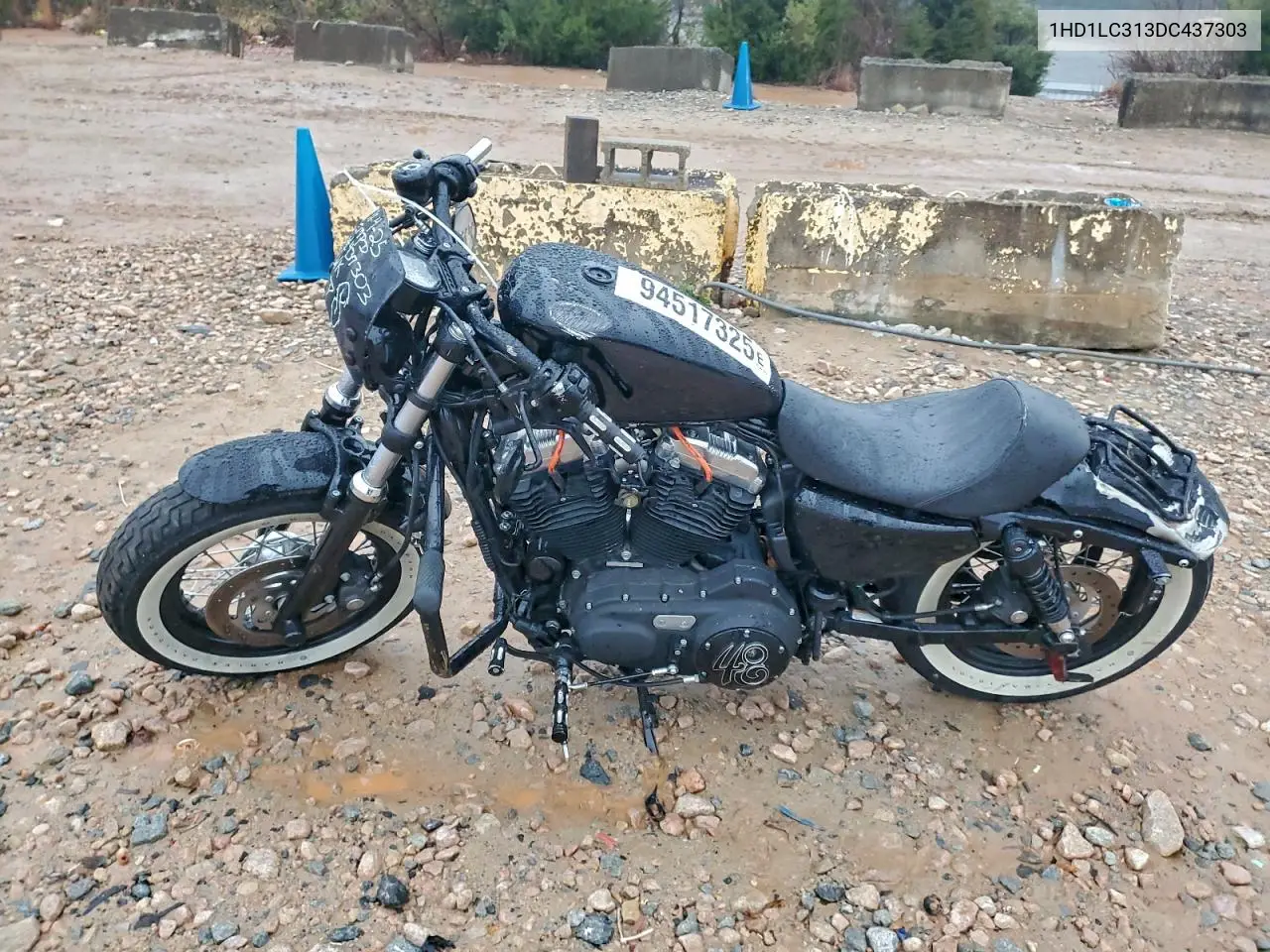 1HD1LC313DC437303 2013 Harley-Davidson Xl1200 Forty-Eight