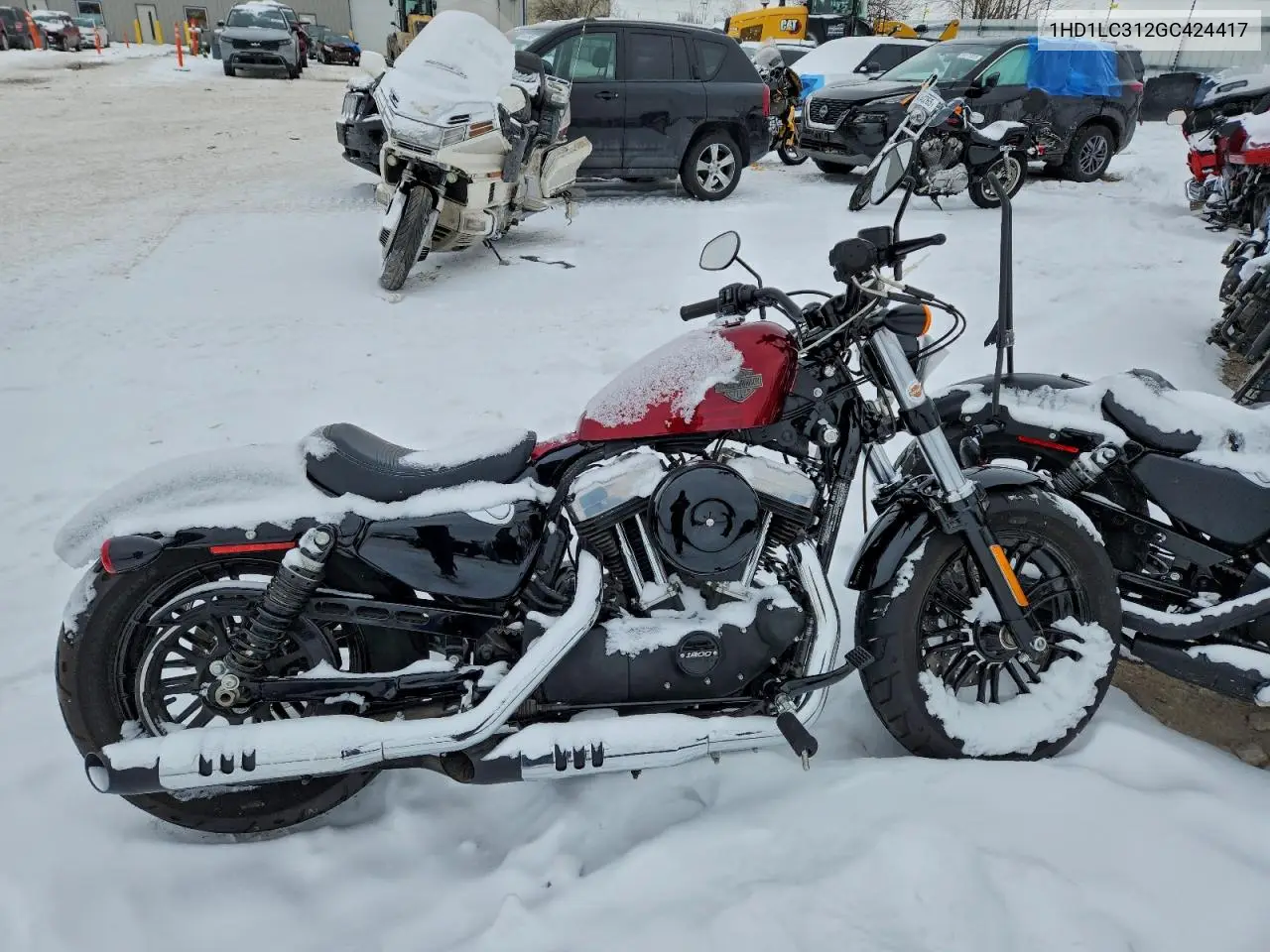 1HD1LC312GC424417 2016 Harley-Davidson Xl1200 Forty-Eight