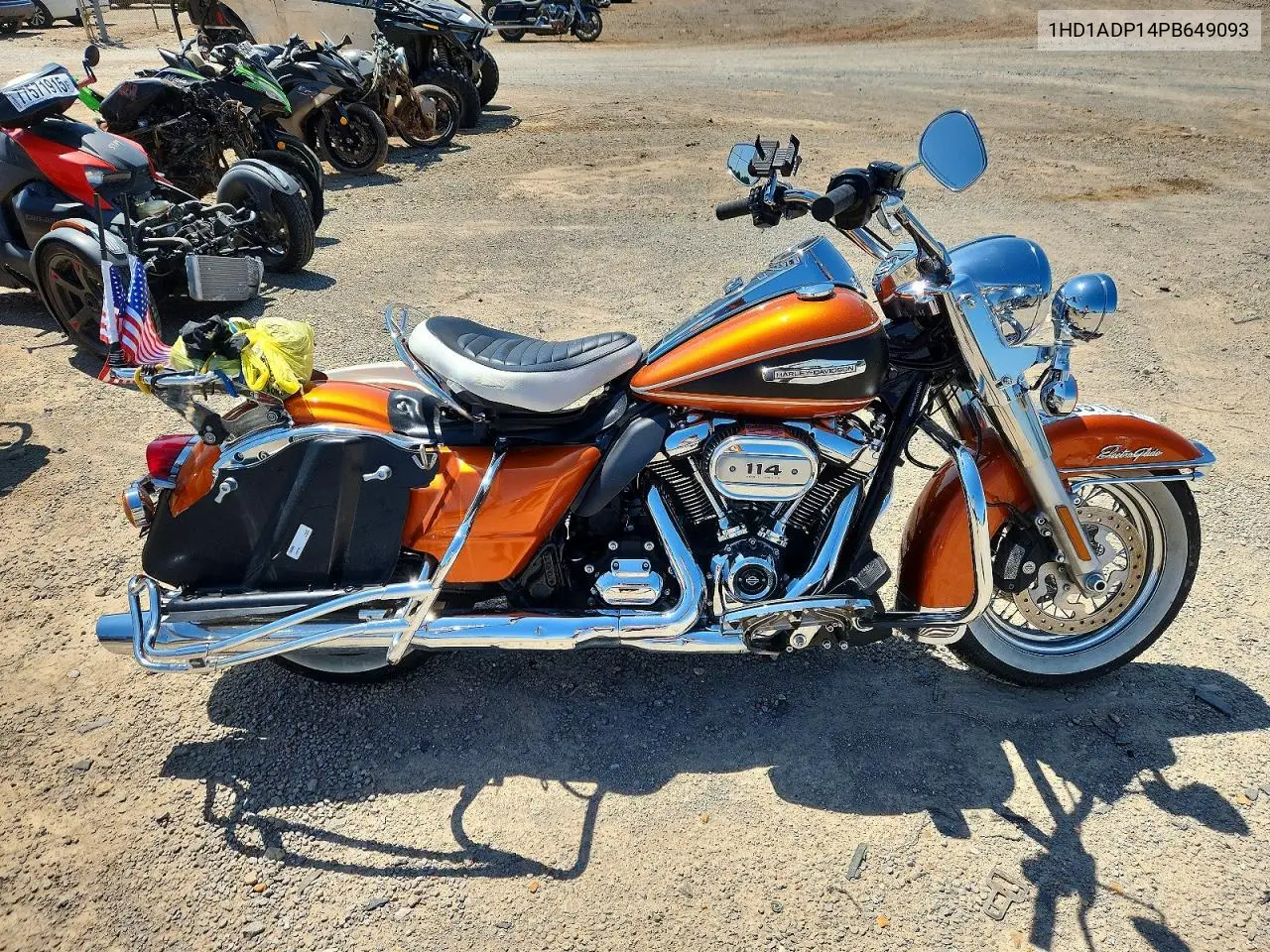 2023 Harley Davidson Flhfb VIN: 1HD1ADP14PB649093 Lot: 50589166
