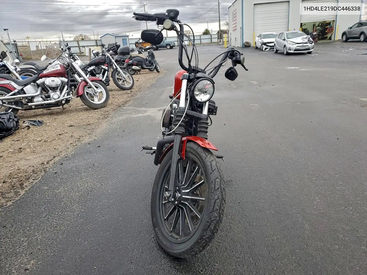 1HD4LE219DC446338 2013 Harley-Davidson Xl883 Iron 883
