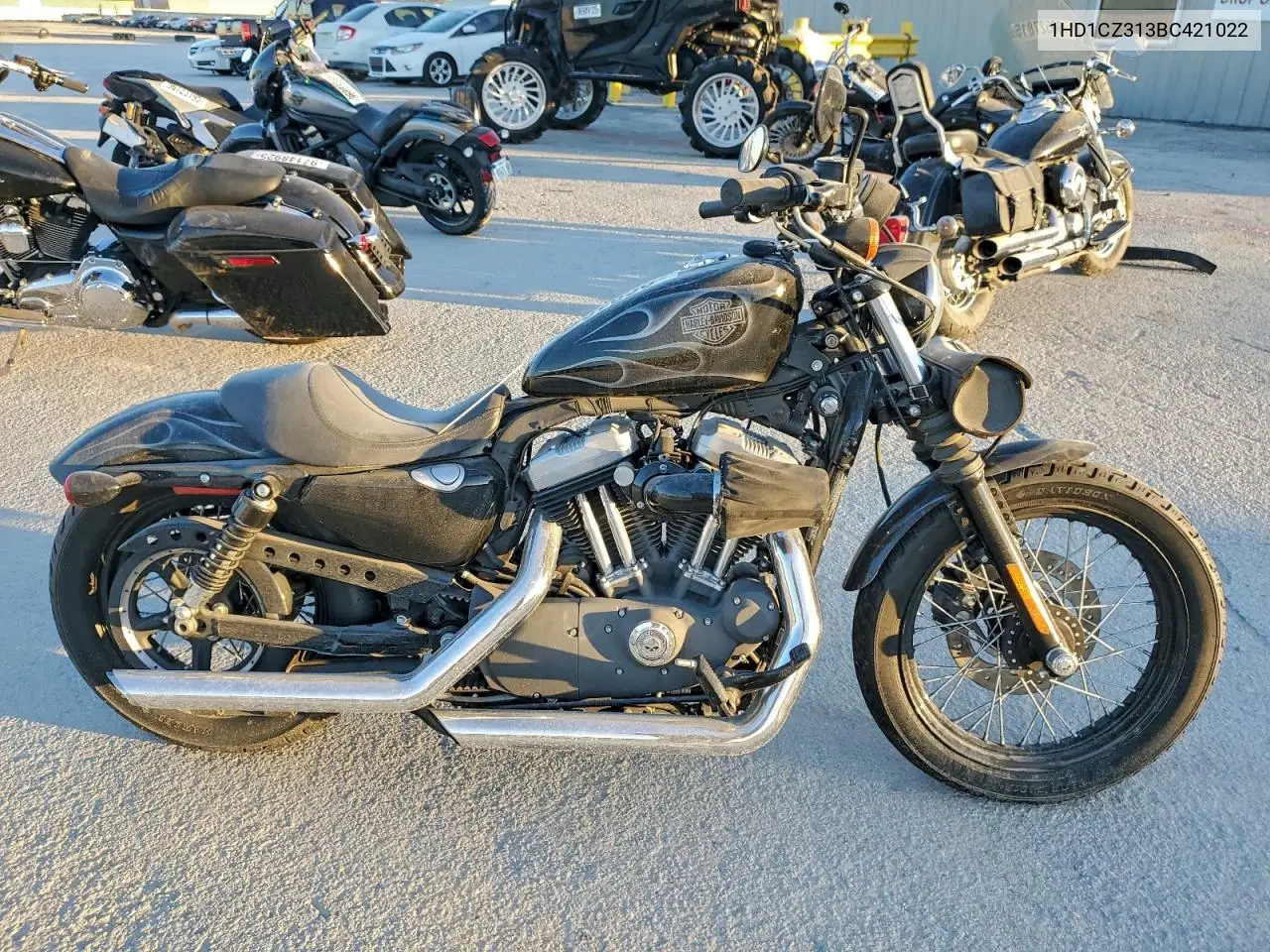 1HD1CZ313BC421022 2011 Harley-Davidson Xl1200 N