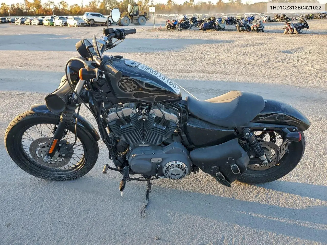 1HD1CZ313BC421022 2011 Harley-Davidson Xl1200 N
