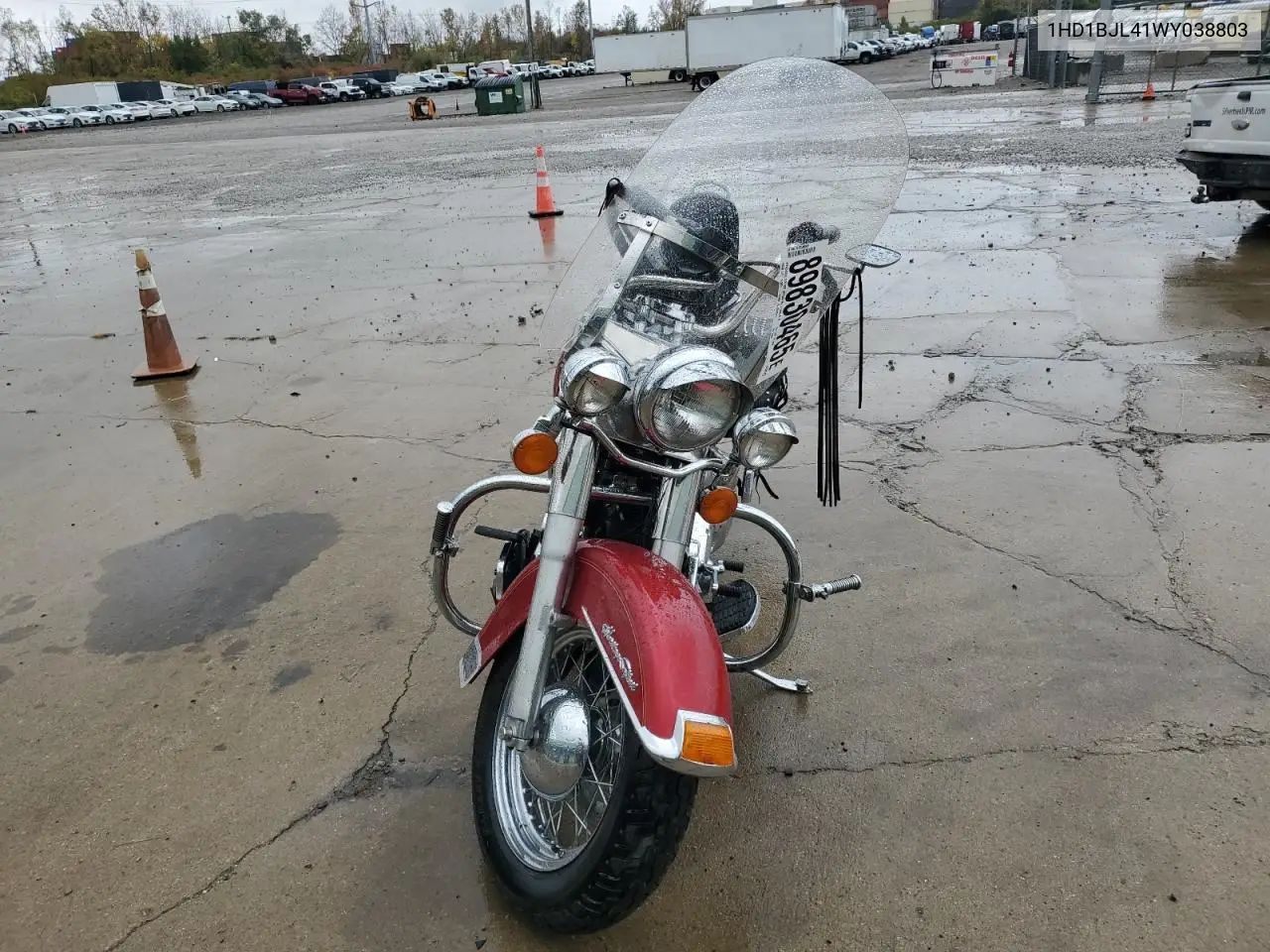 1HD1BJL41WY038803 1998 Harley-Davidson Flstc