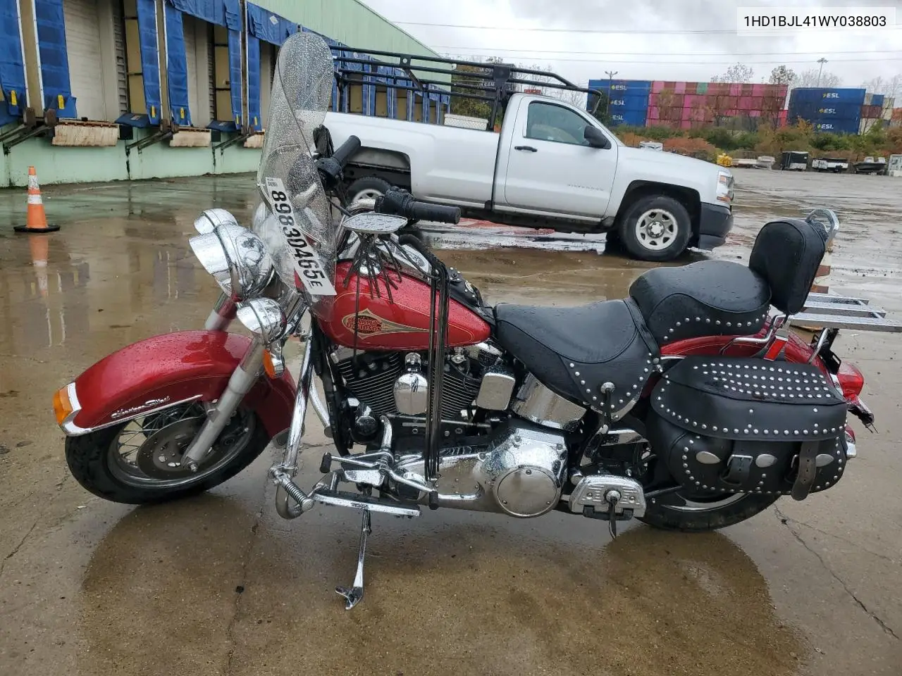1HD1BJL41WY038803 1998 Harley-Davidson Flstc