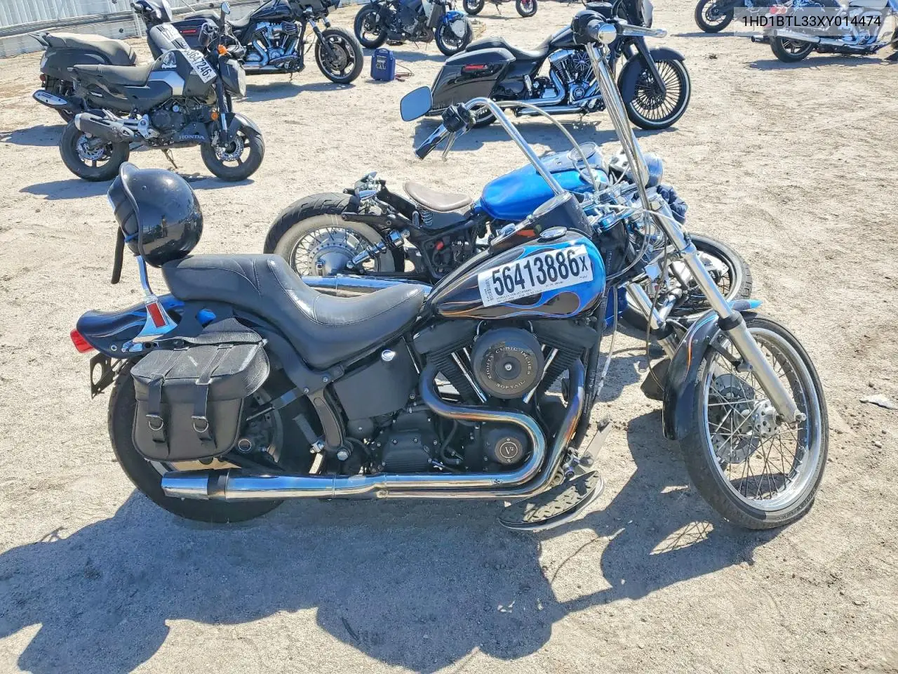 1999 Harley-Davidson Fxstb VIN: 1HD1BTL33XY014474 Lot: 56413886
