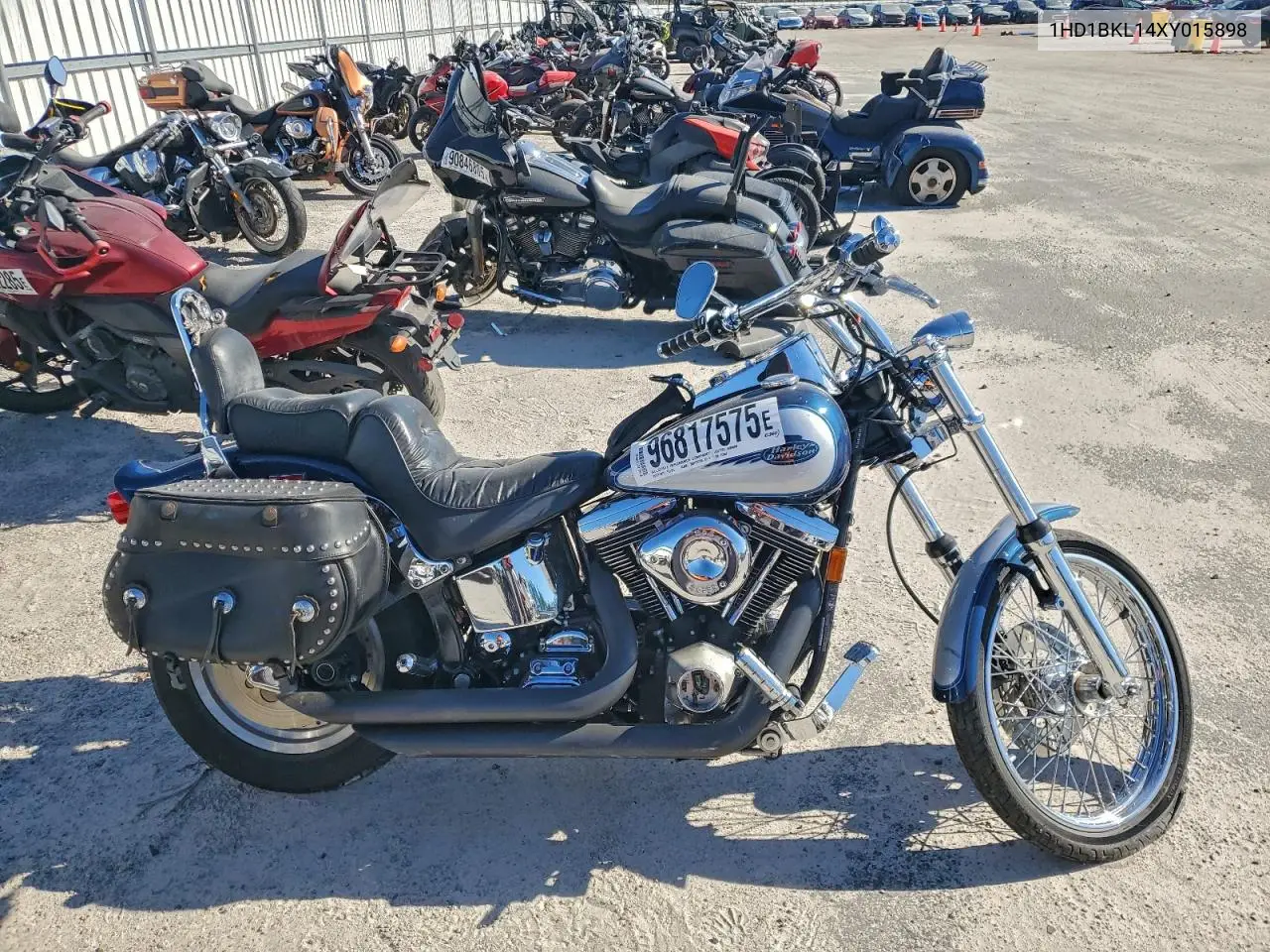 1HD1BKL14XY015898 1999 Harley-Davidson Fxst Custom