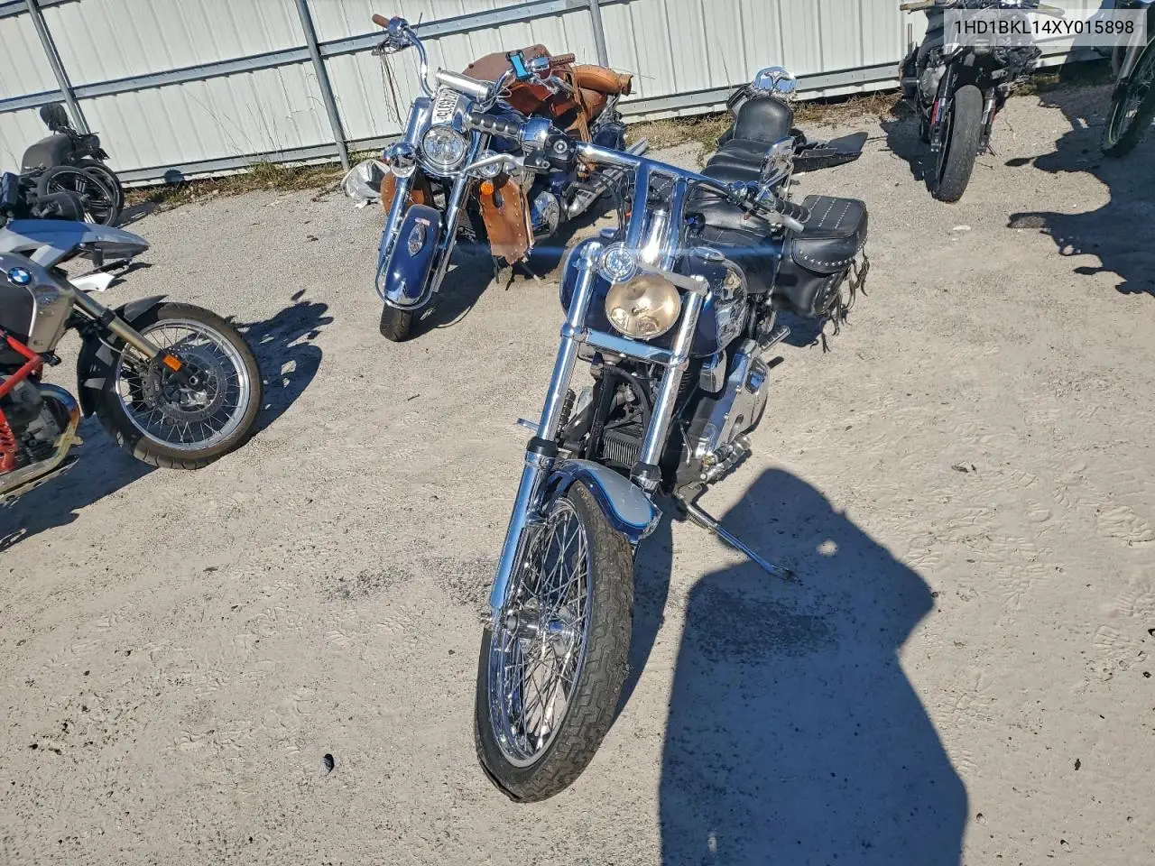 1HD1BKL14XY015898 1999 Harley-Davidson Fxst Custom