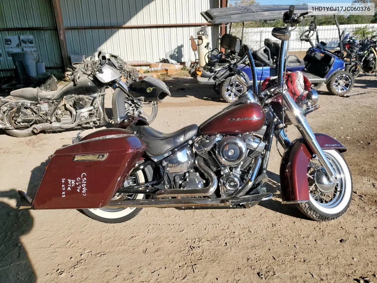 1HD1YCJ17JC060376 2018 Harley-Davidson Flde Deluxe