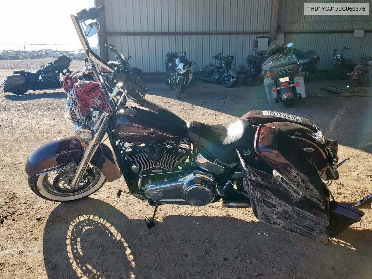 1HD1YCJ17JC060376 2018 Harley-Davidson Flde Deluxe