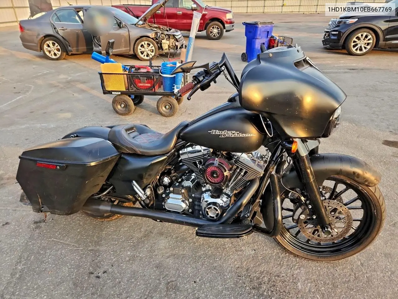 1HD1KBM10EB667769 2014 Harley-Davidson Flhx Street Glide