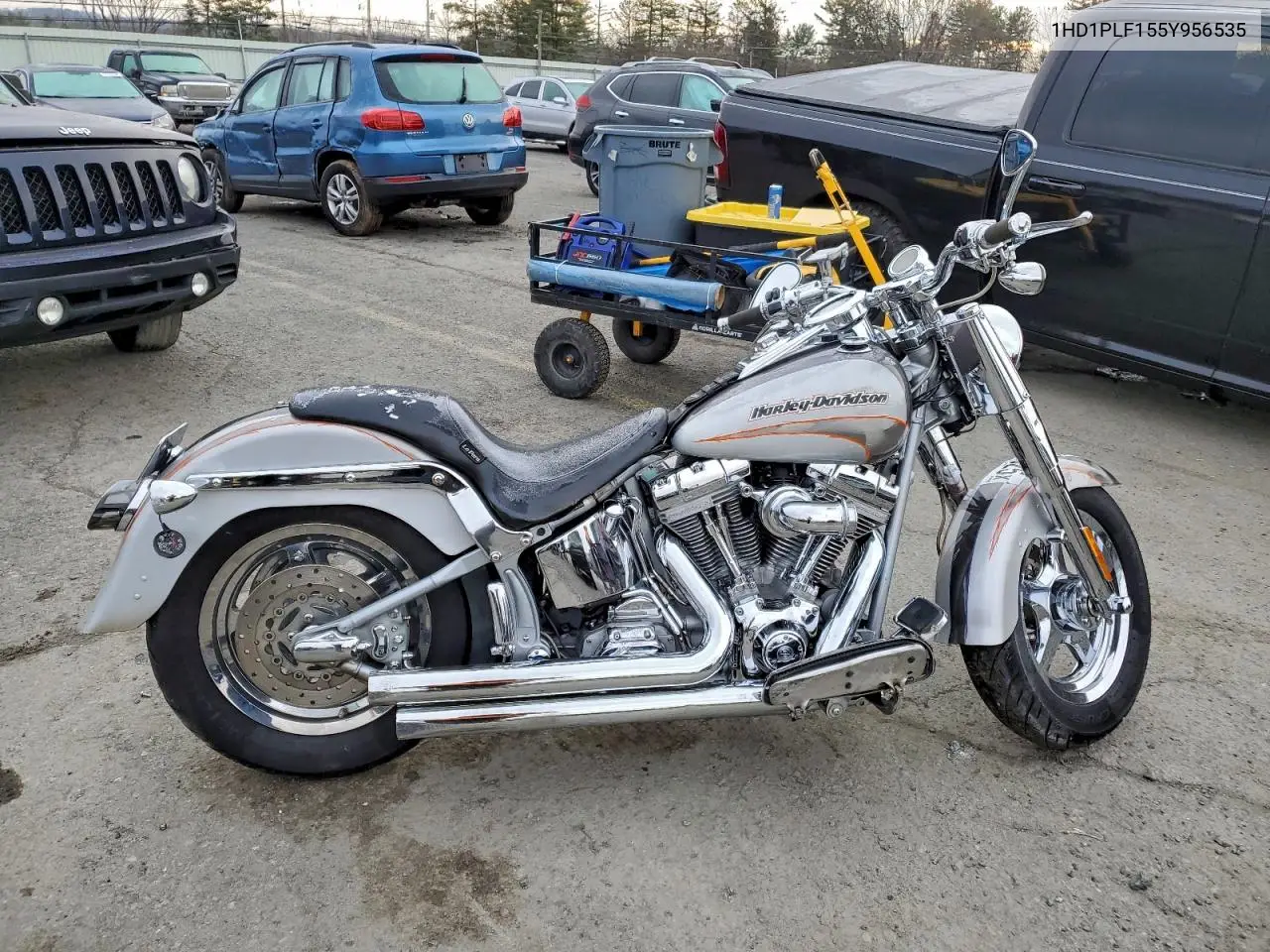 1HD1PLF155Y956535 2005 Harley-Davidson Flstfse California