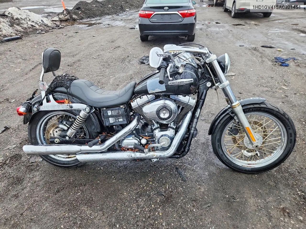 2010 Harley-Davidson Fxdc Dyna Super Glide VIN: 1HD1GV415AC321451 Lot: 79212585