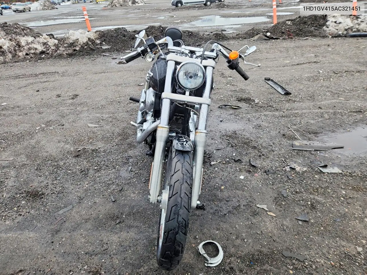 2010 Harley-Davidson Fxdc Dyna Super Glide VIN: 1HD1GV415AC321451 Lot: 79212585