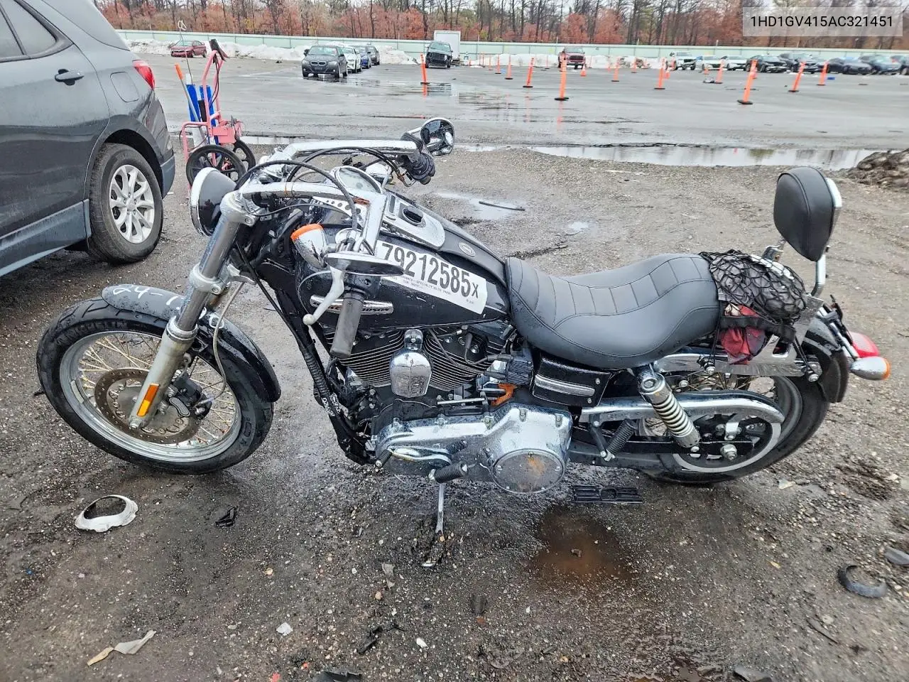2010 Harley-Davidson Fxdc Dyna Super Glide VIN: 1HD1GV415AC321451 Lot: 79212585