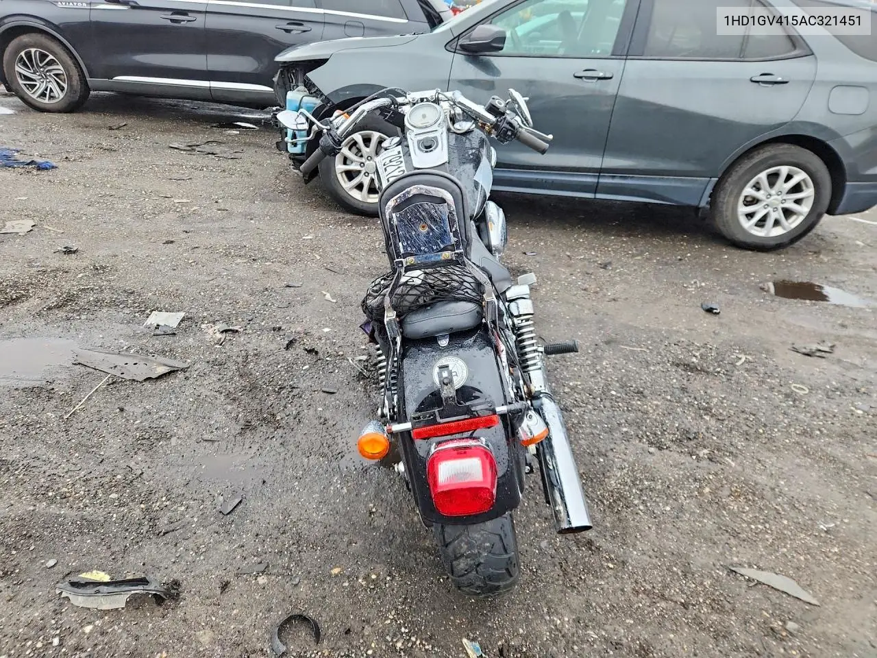 2010 Harley-Davidson Fxdc Dyna Super Glide VIN: 1HD1GV415AC321451 Lot: 79212585