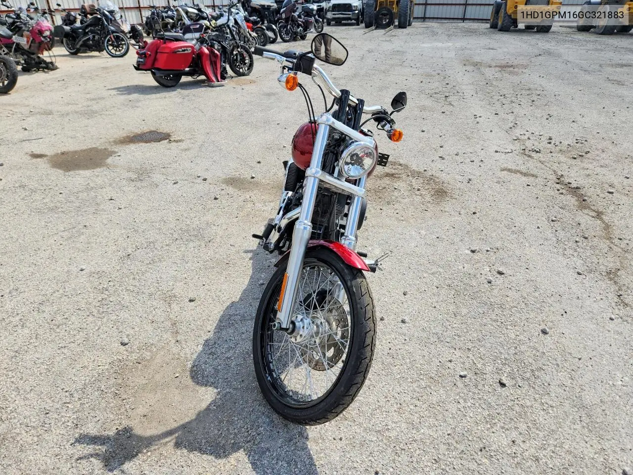 2016 Harley-Davidson Fxdwg Dyna Wide Glide VIN: 1HD1GPM16GC321883 Lot: 50072426
