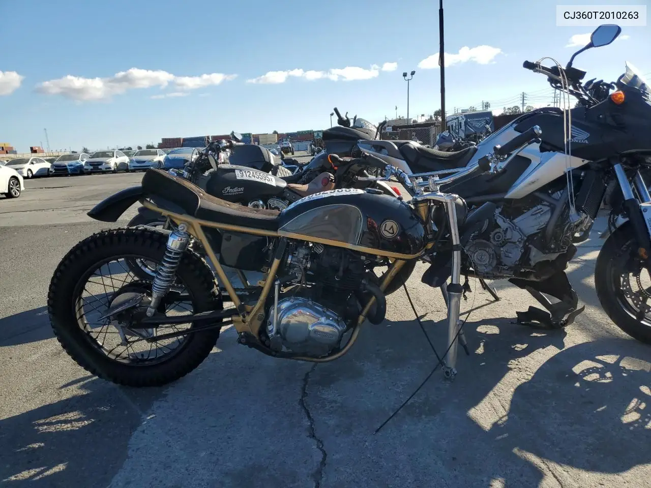 1976 Honda 360T VIN: CJ360T2010263 Lot: 90062985
