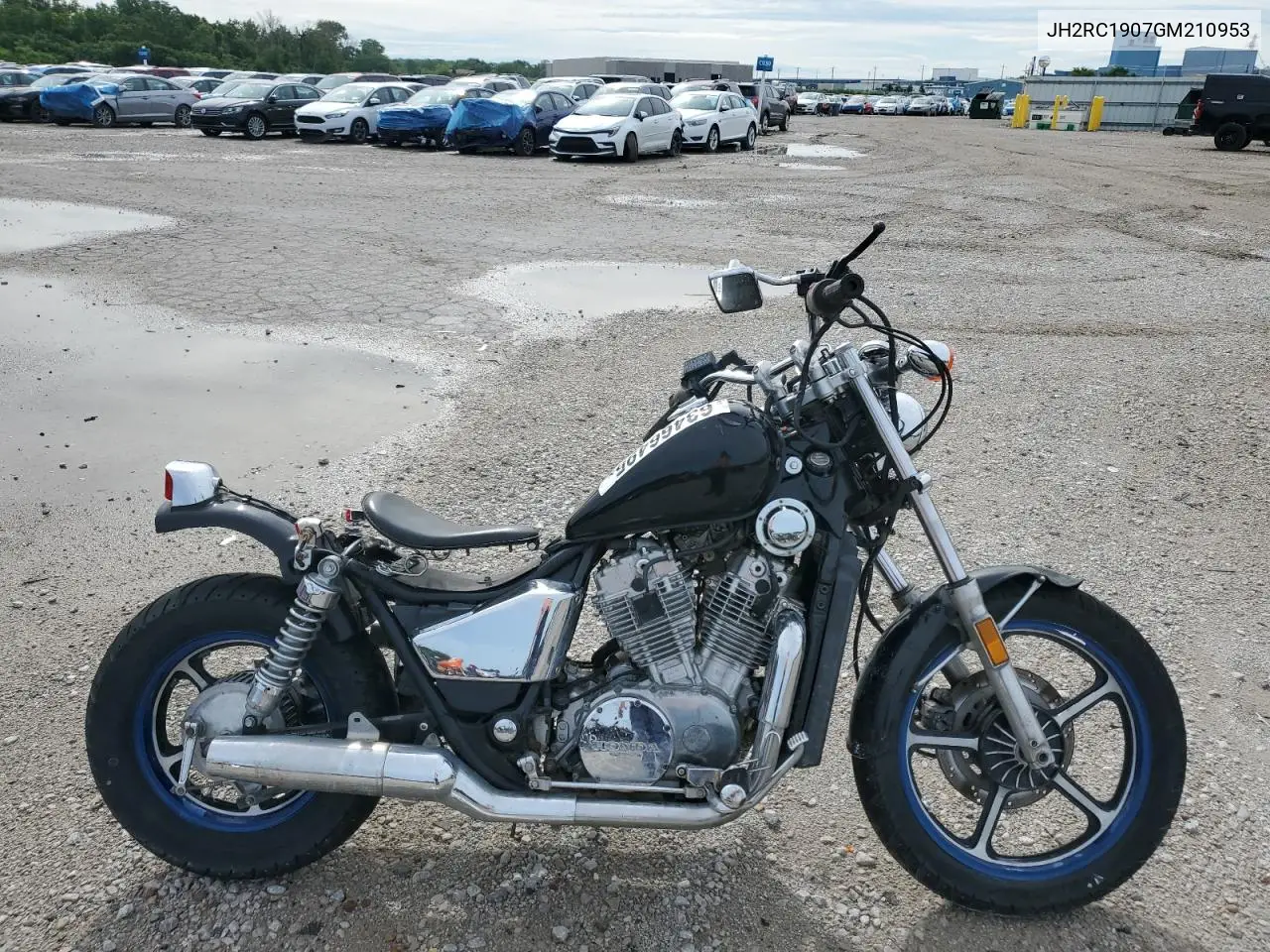 1986 Honda Vt700 C VIN: JH2RC1907GM210953 Lot: 63466495