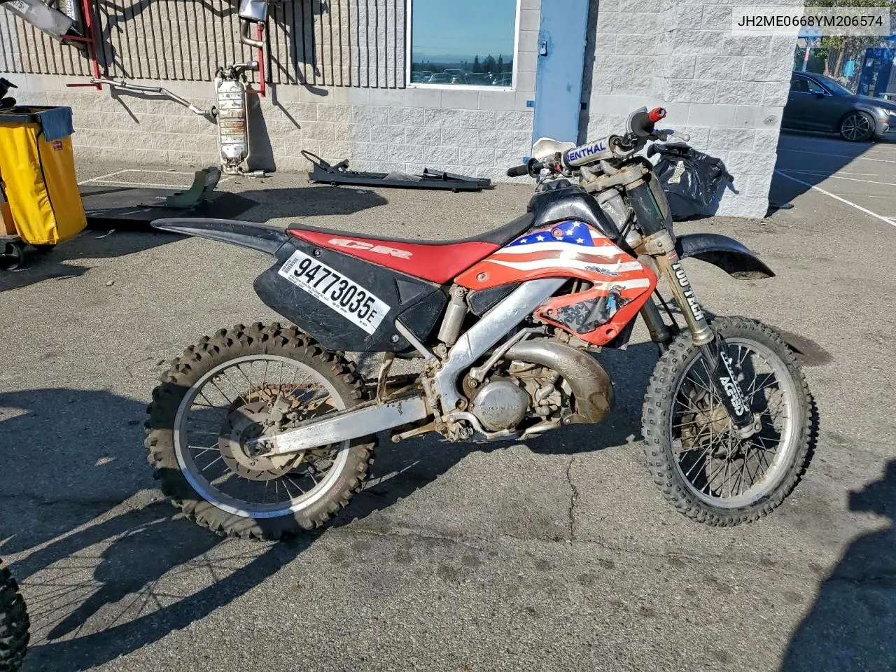 JH2ME0668YM206574 2000 Honda Cr250